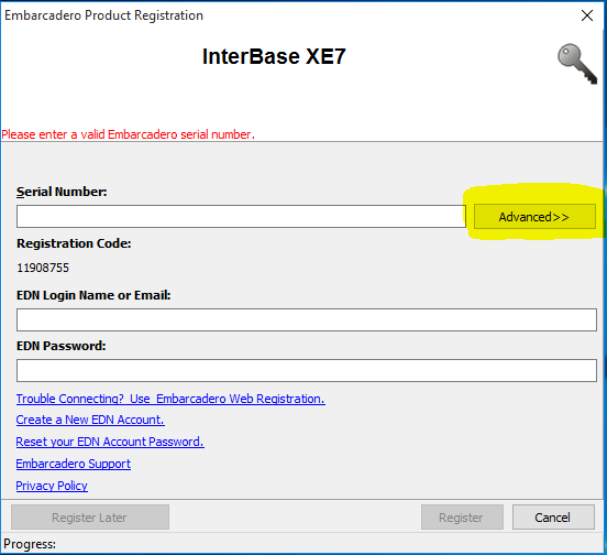 how to install interbase on windows 10